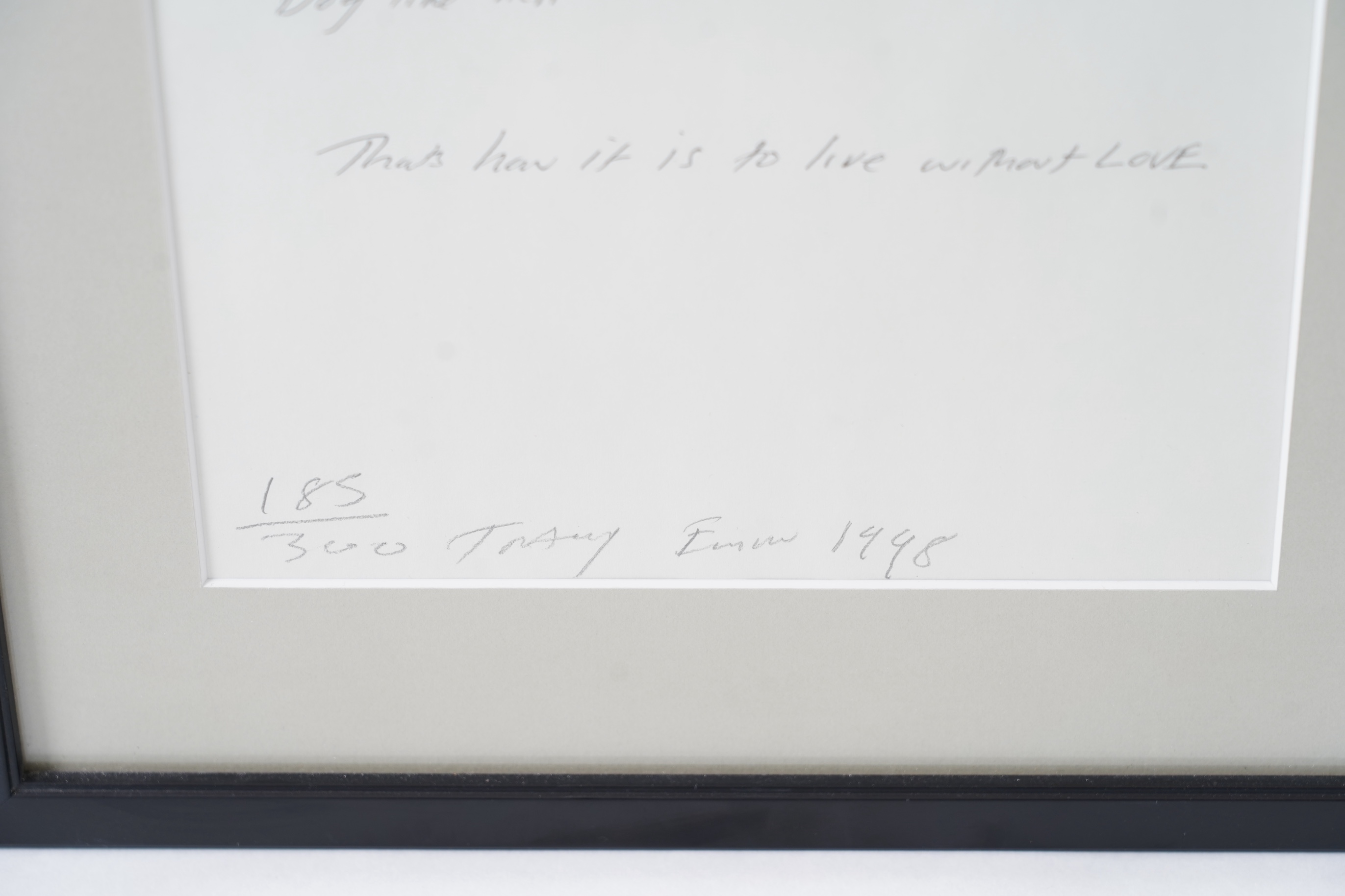 Dame Tracey Emin DBE RA, b. 1963, 'Fighting for Love'